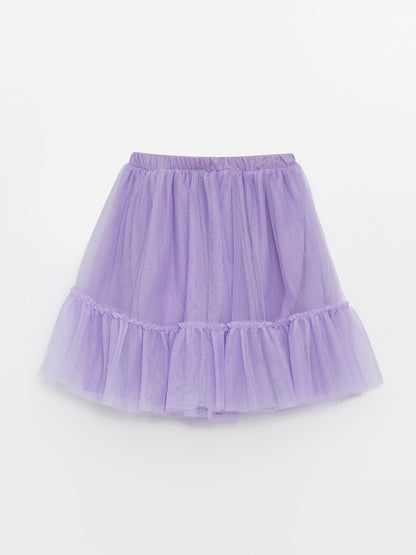 Girl's Tutu Skirt with Elastic Waist