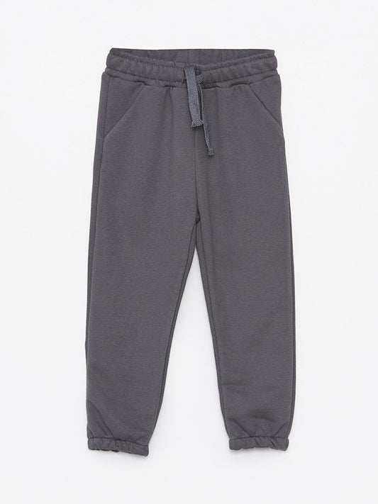 Baby Boy Tracksuit Bottom with Elastic Waist