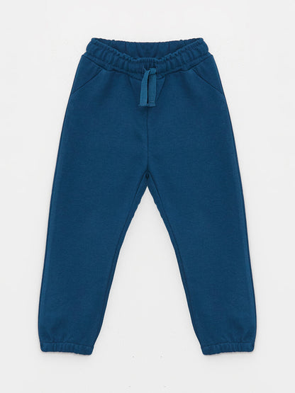 Baby Boy Tracksuit Bottom with Elastic Waist