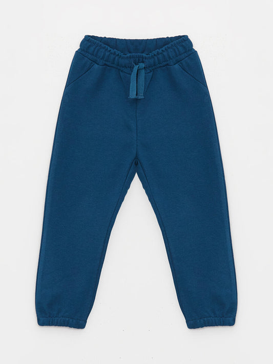 Baby Boy Tracksuit Bottom with Elastic Waist