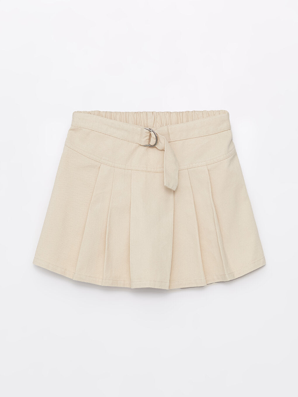 Girl's Short Skirt with Elastic Waist