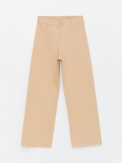 Wideleg Girls' Trousers