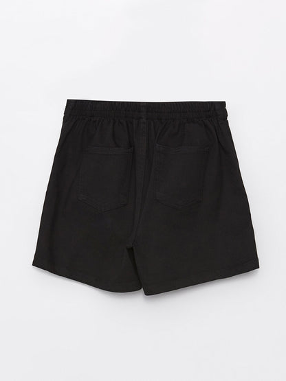 Basic Gabardine Girl's Shorts Skirt