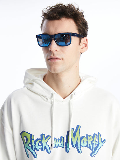 Long Sleeve Rick and Morty Printed Men's Hoodie