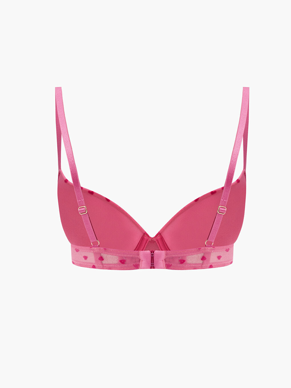 Underwire Padded Patterned T-Shirt Bra