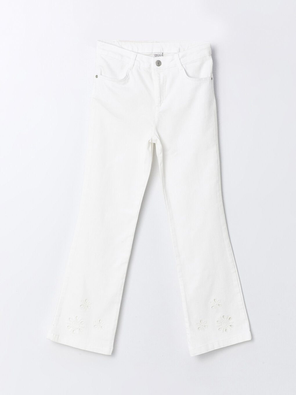 Flared Leg Girls' Trousers