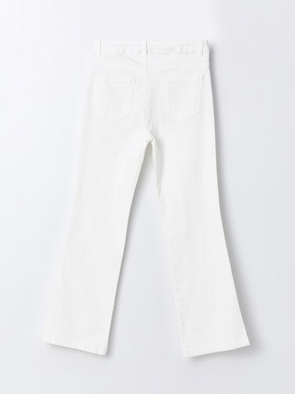 Flared Leg Girls' Trousers