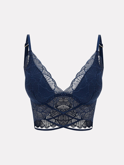 Non-wireless Padding Lace Bralette