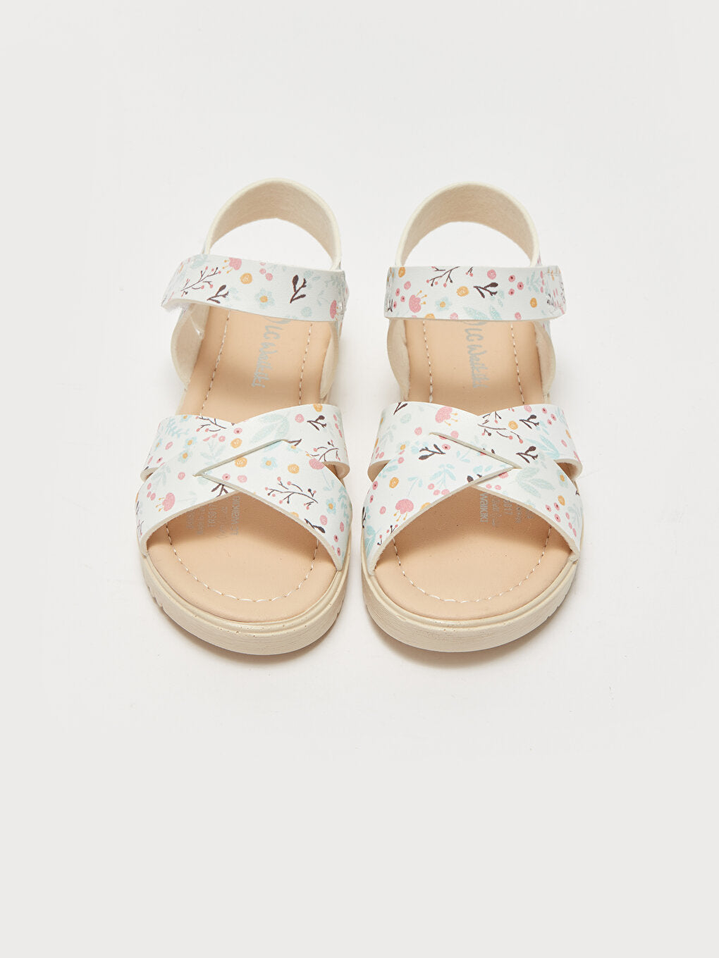 Velcro Printed Girls Sandals