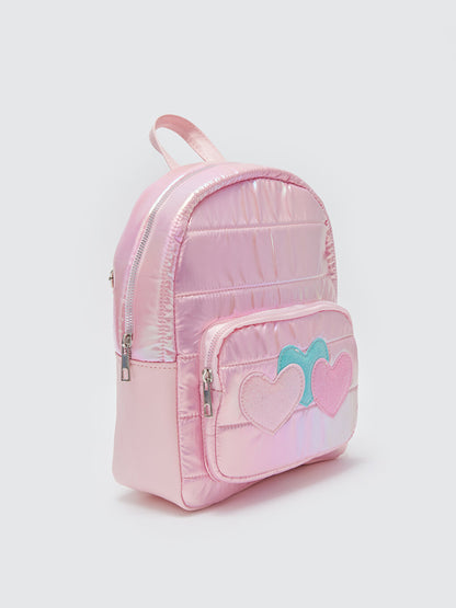 Embroidered Girl's Backpack