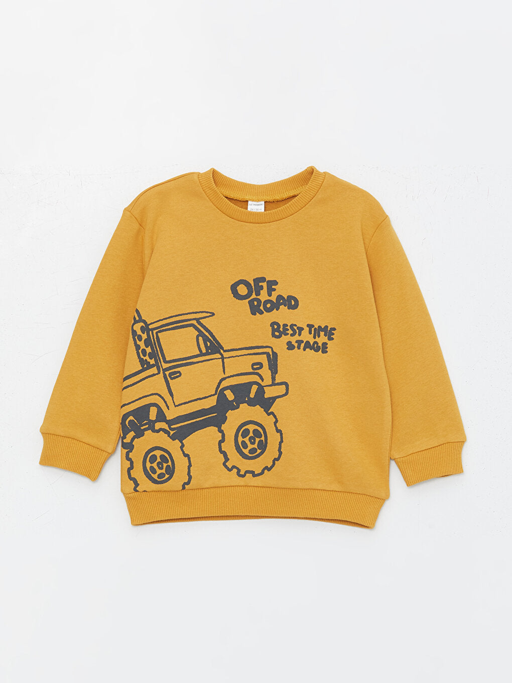 Printed Long Sleeve Baby Boy Sweatshirt 2-pack