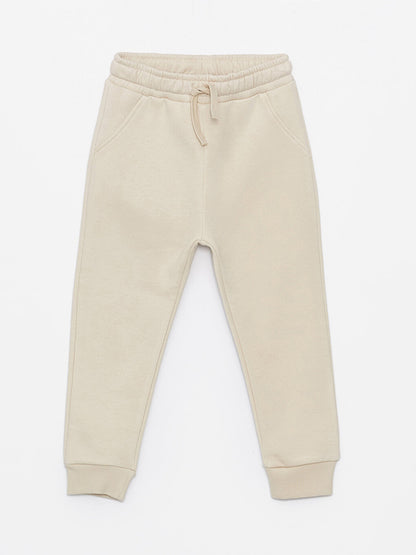 Basic Baby Boy Jogger Sweatpants with Elastic Waist