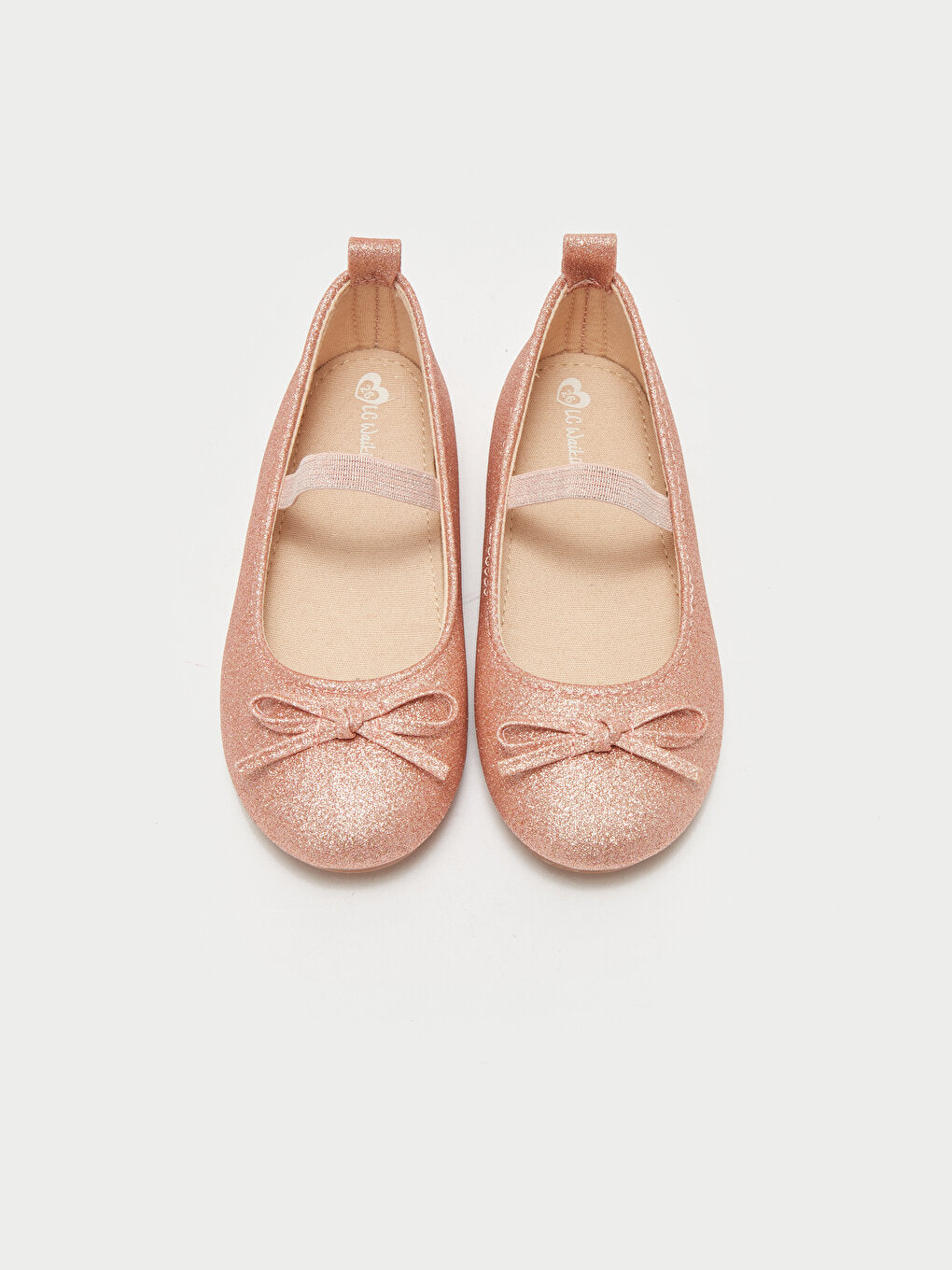 Girls' Ballerinas with Bow Detail