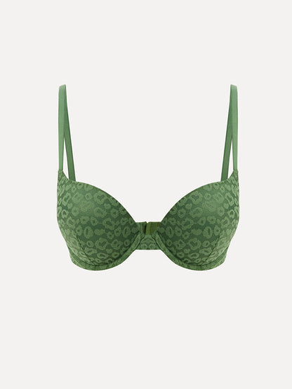 Underwire Padded Lace T-Shirt Bra