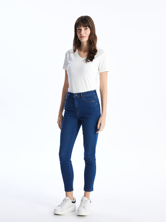 Slim Fit Women's Jean Trousers