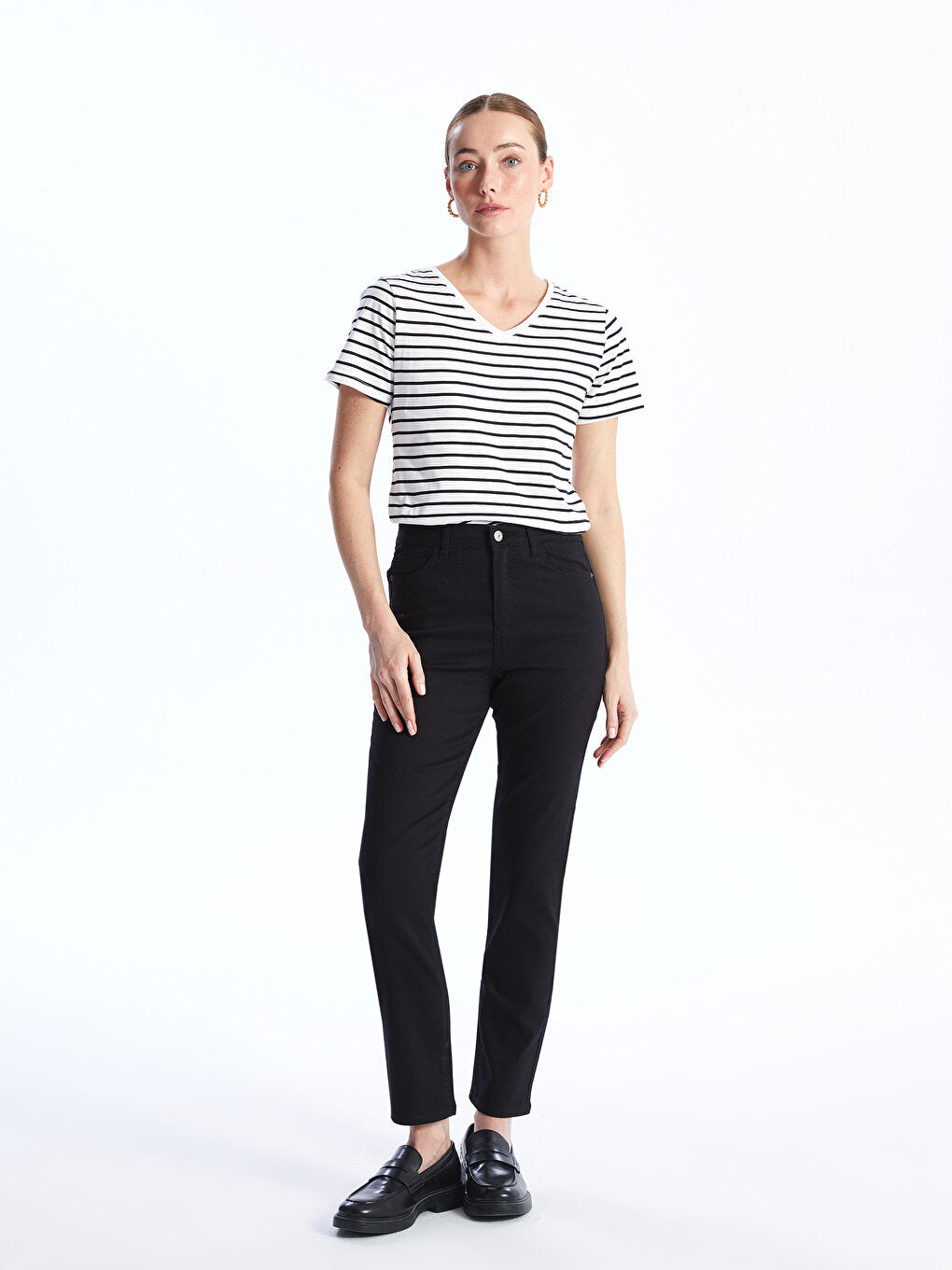 Slim Fit Women's Jean Trousers