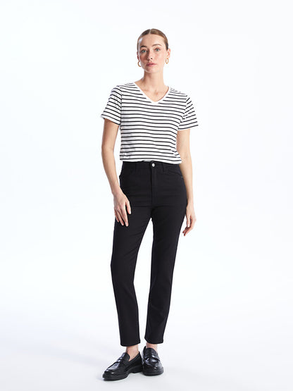 Slim Fit Women's Jean Trousers