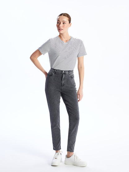 Slim Fit Women's Jean Trousers