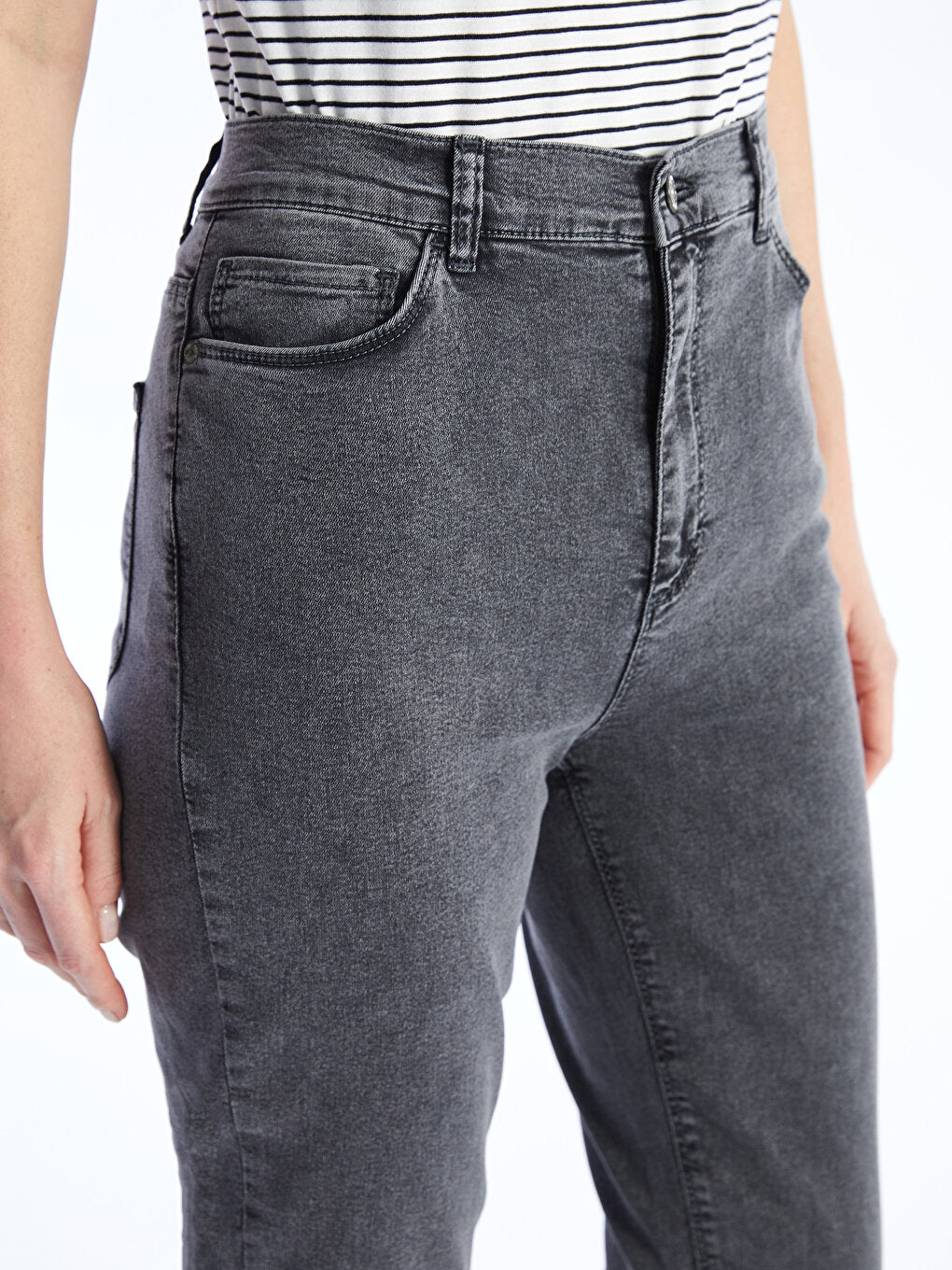 Slim Fit Women's Jean Trousers