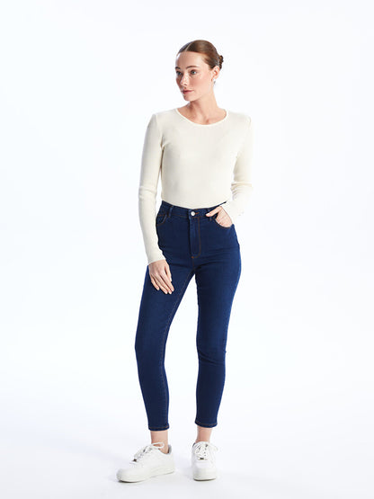 Slim Fit Women's Jean Trousers