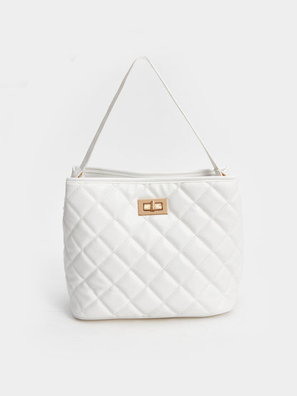 Quilted Patterned Women's Shoulder Bag