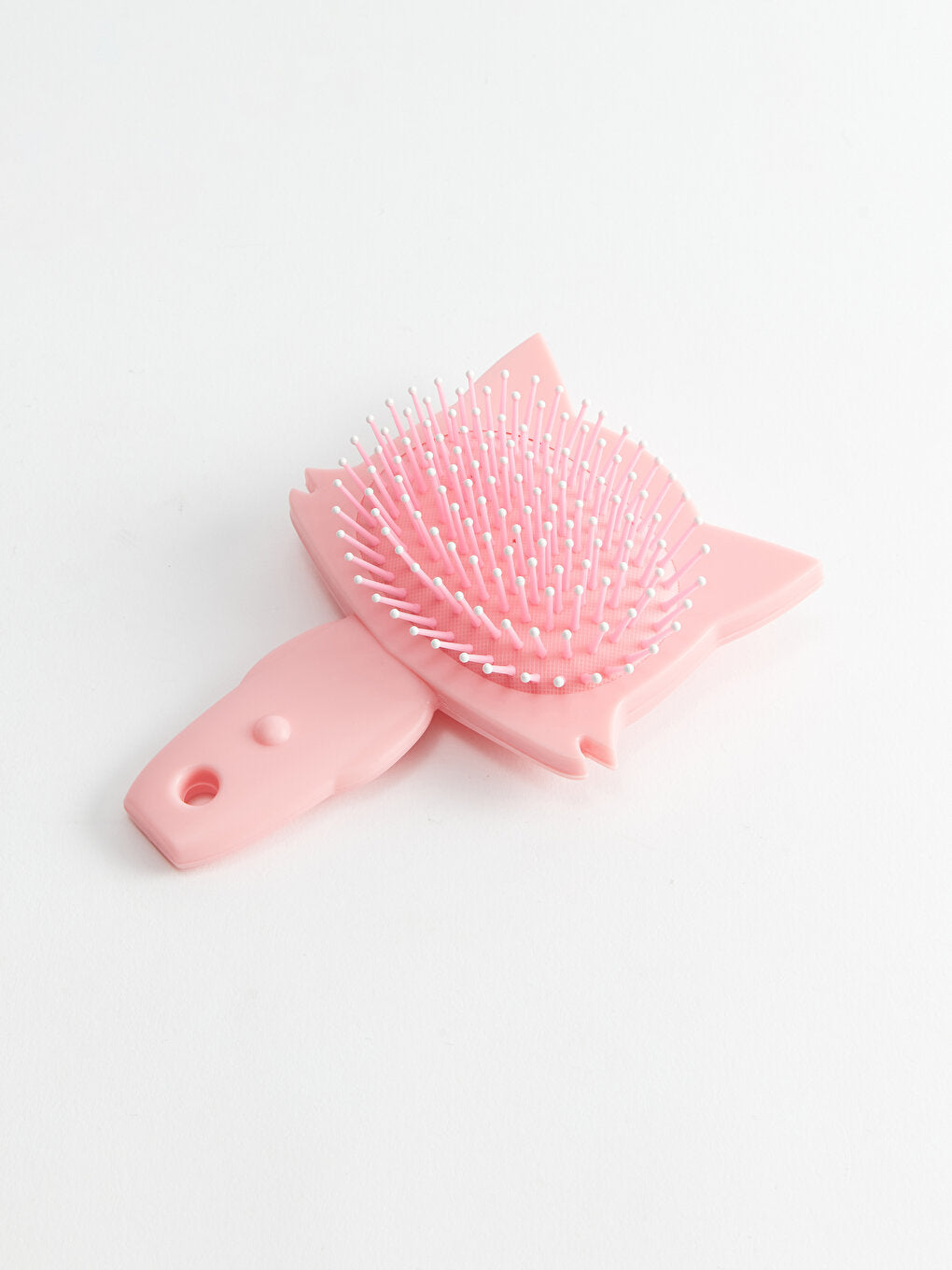 Girl's Hair Brush with Cat Figure