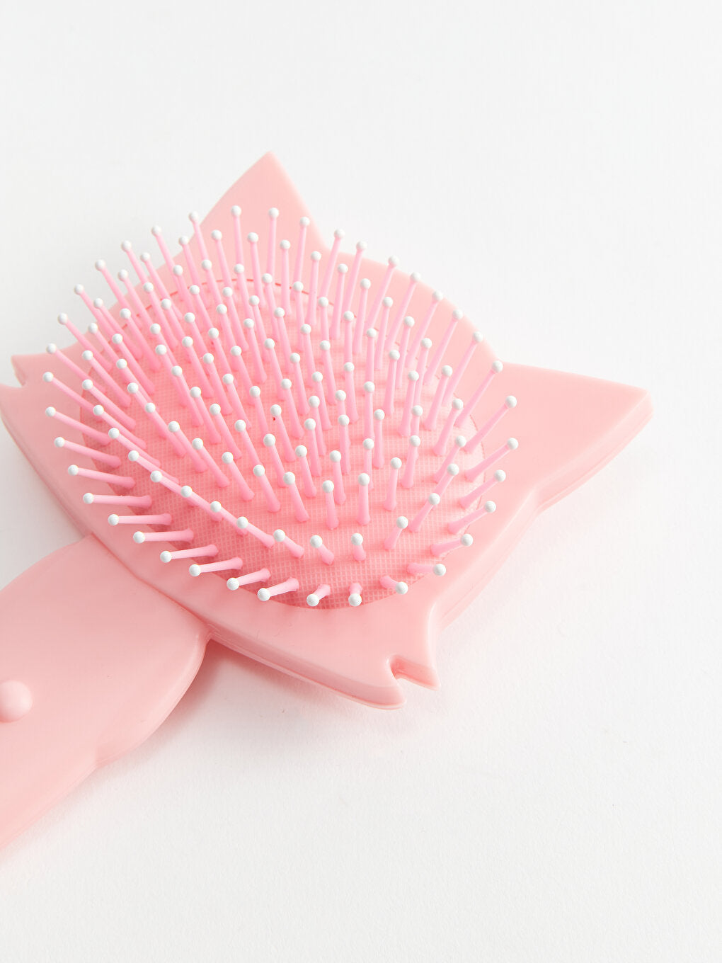 Girl's Hair Brush with Cat Figure