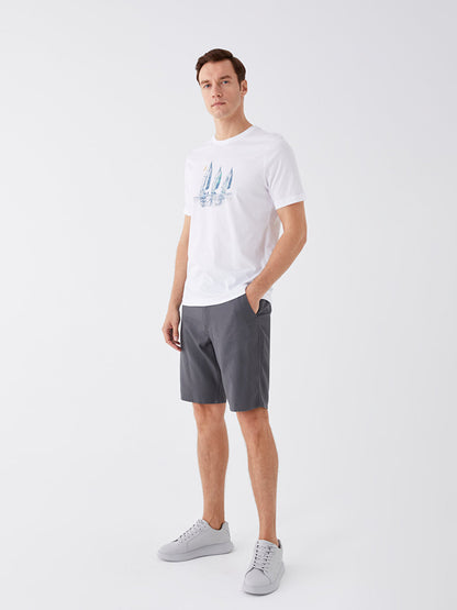 Standard Fit Men's Bermuda Shorts