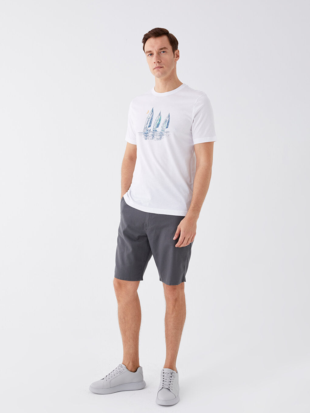 Standard Fit Men's Bermuda Shorts