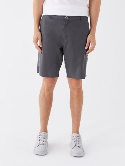 Standard Fit Men's Bermuda Shorts