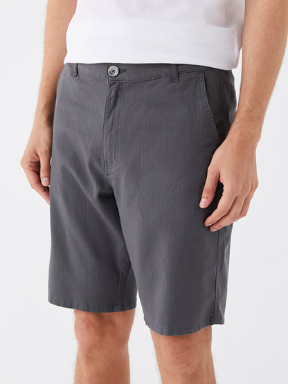 Standard Fit Men's Bermuda Shorts