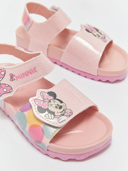 Minnie Mouse Printed Girls Sandals