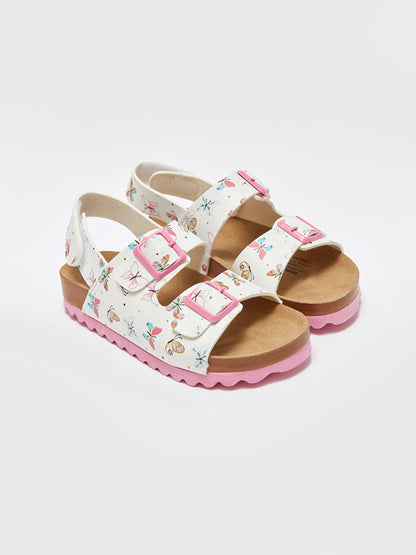 Printed Girl's Sandals