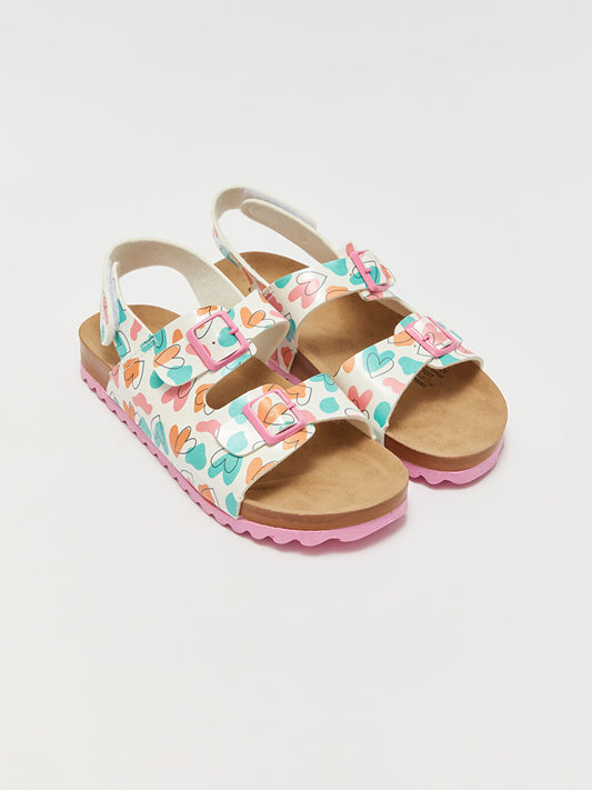 Printed Girl's Sandals