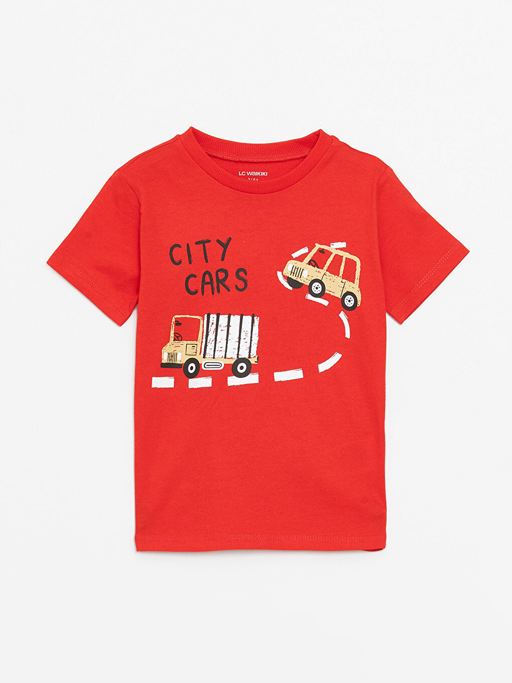 Crew Neck Short Sleeve Baby Boy T-Shirt