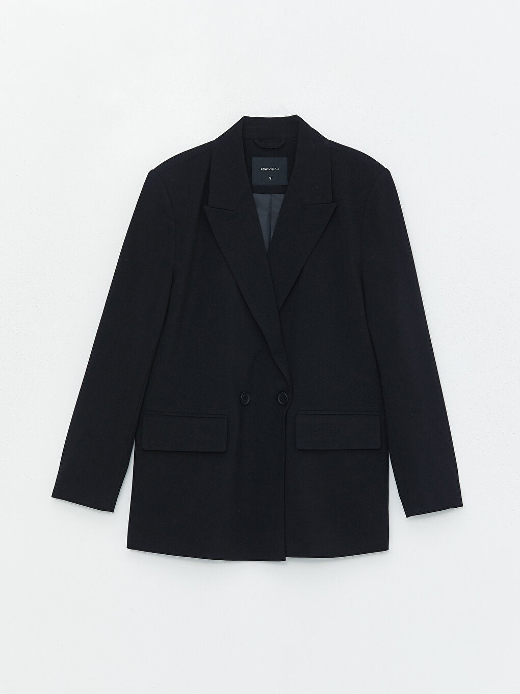 Plain Long Sleeve Women's Blazer Jacket