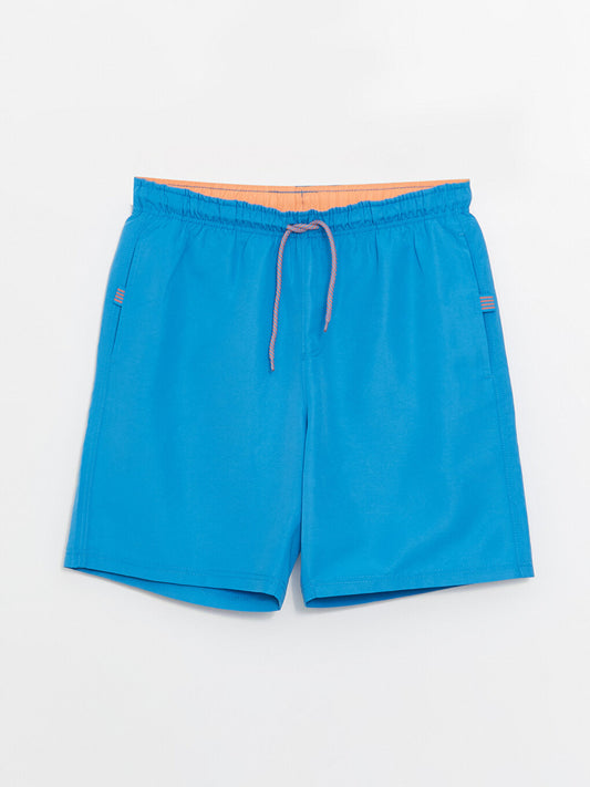 Short Length Basic Men's Swim Shorts