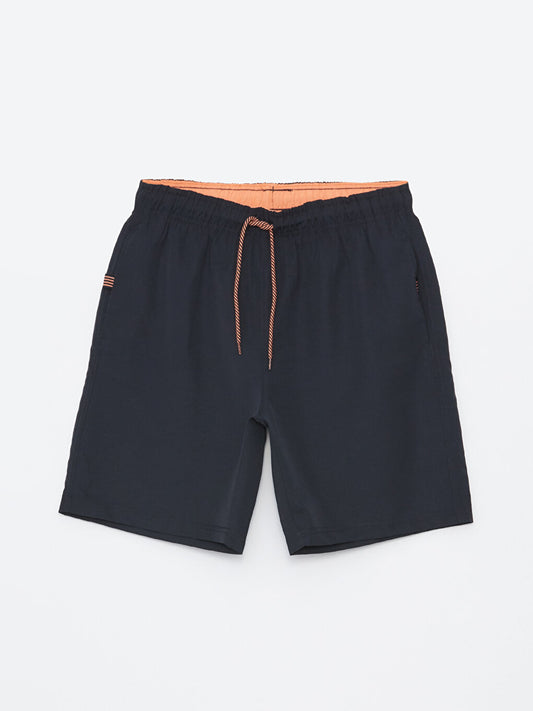 Short Length Basic Men's Swim Shorts