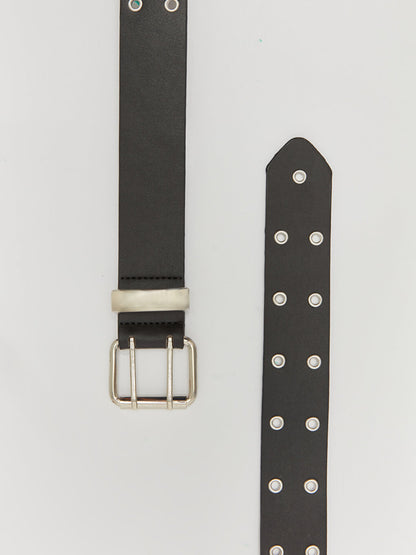 Leather Look Women's Belt