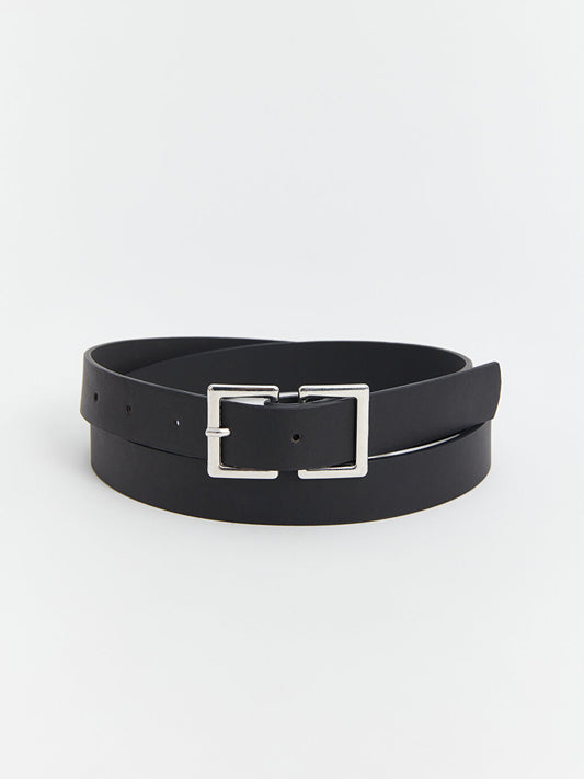 Leather Look Women's Belt