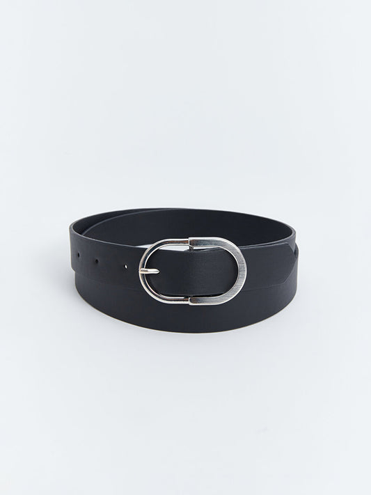 Leather Look Women's Belt