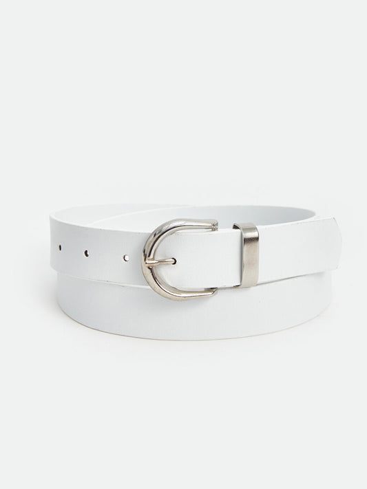 Leather Look Women's Belt