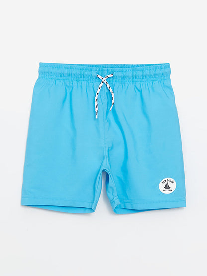 Printed Quick Drying Boys' Swim Shorts