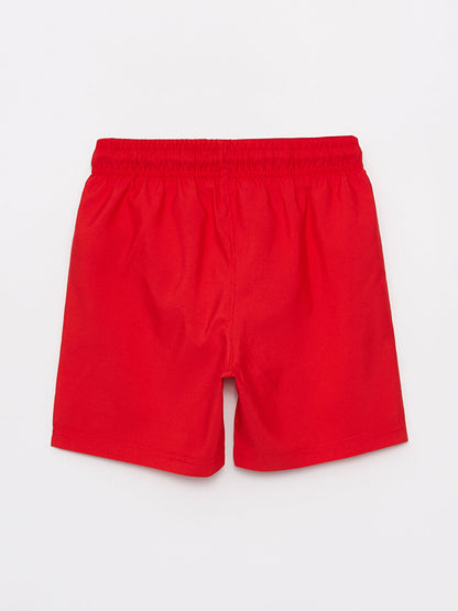 Printed Quick Drying Boys' Swim Shorts