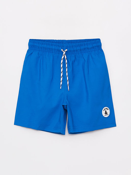 Printed Quick Drying Boys' Swim Shorts