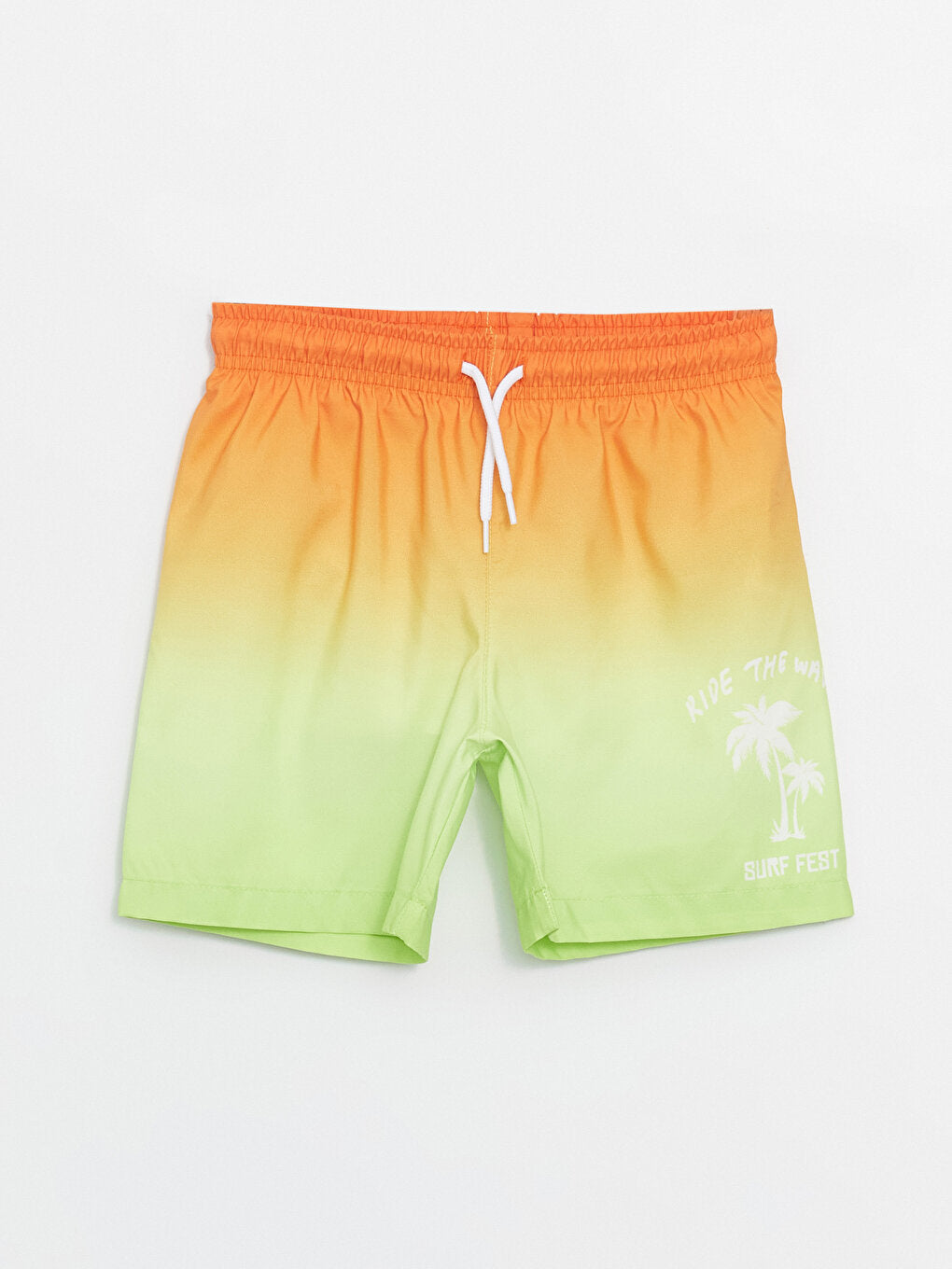 Printed Quick Drying Boys' Swim Shorts