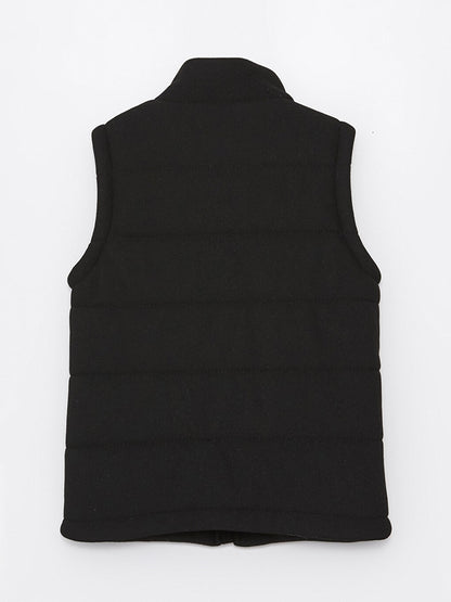 High Collar Boy's Vest