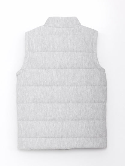 High Collar Boy's Vest