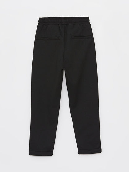 Elastic Waist Boy Trousers