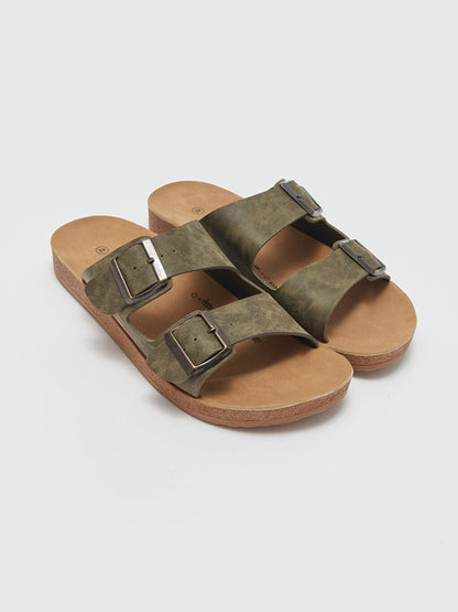 Double Banded Men's Slippers